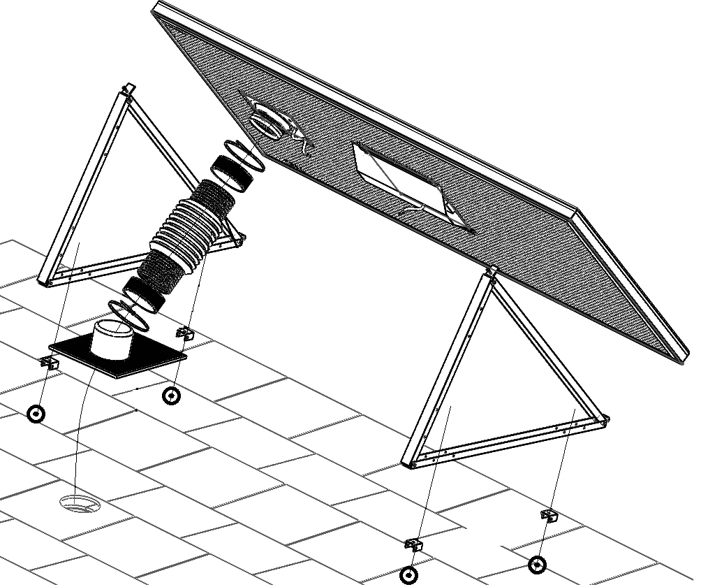Dachmontagesatz Typ 2 – Bild 2