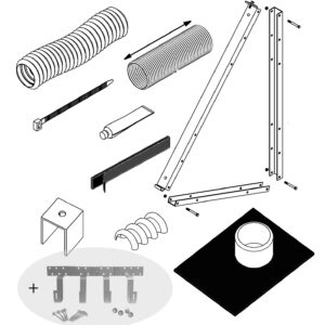 Dachmontagesatz Typ 3 inkl. Dachanker-Set